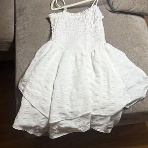 Wild Fable White Textured Women’s Dress